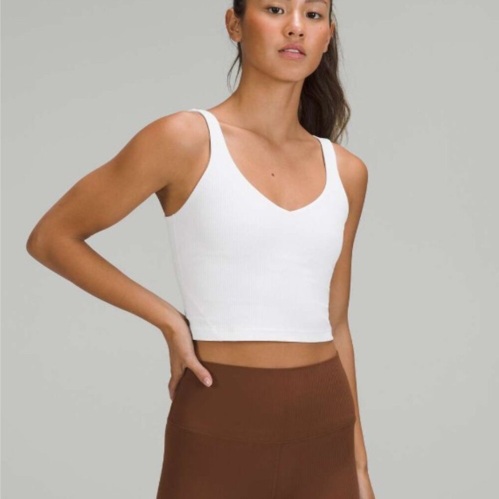 Lululemon Align Tank Top White sz 8